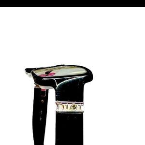 DIOR CHRISTIAN DIOR Unisex Eyeglasses Rectangular Frame Full Black Rim Eyewear G